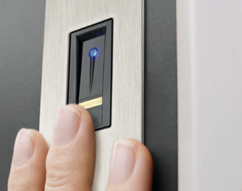 Czytnik lini papilarnych drzwi
