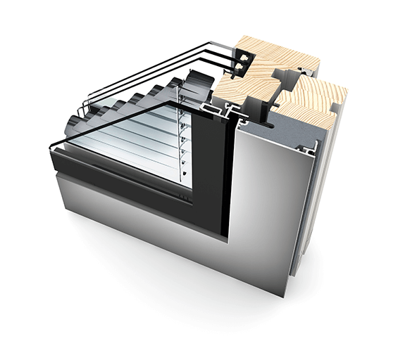 Okna z nakładką aluminiową