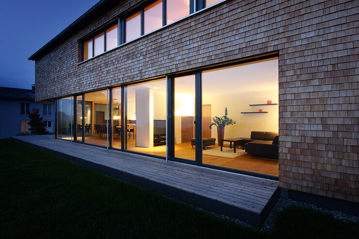 Okna drewniano-aluminiowe pasywne